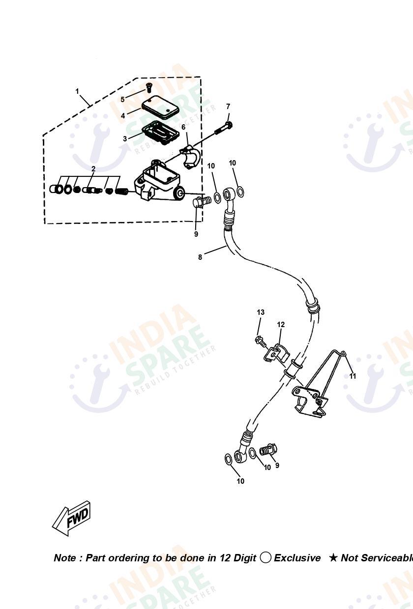 FRONT MASTER CYLINDER